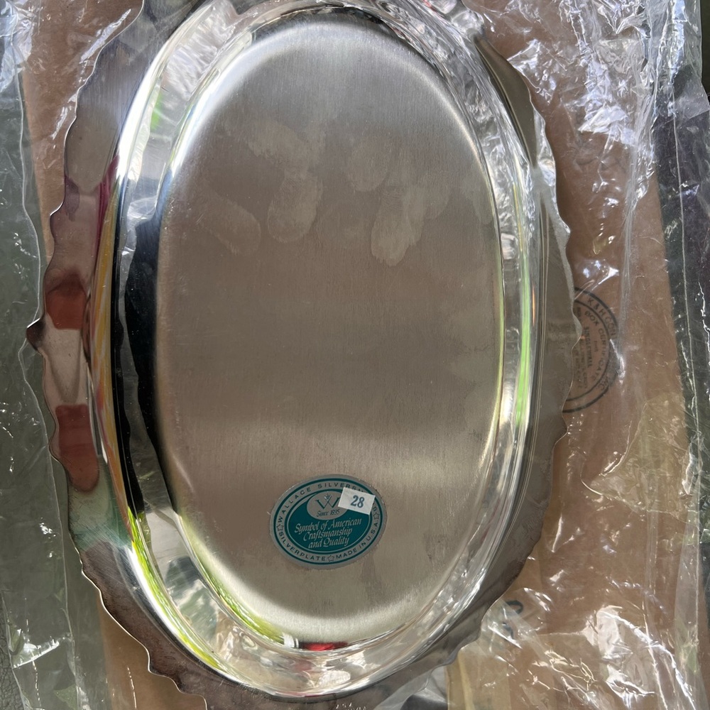 Baroque by Wallace #757 Serving Food Platter Dish